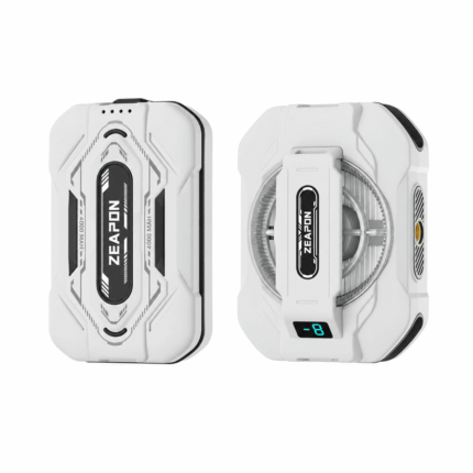 ZEAPON P40S 4000mAh Cordless Magnetic Phone Cooler - White