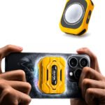ZEAPON P40S 4000mAh Cordless Magnetic Phone Cooler - Yellow