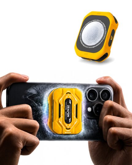 ZEAPON P40S 4000mAh Cordless Magnetic Phone Cooler - Yellow