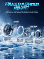 ZEAPON RS2 Smart Magnetic Phone Cooler with AI Temperature Control - Image 7