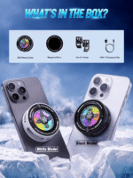 ZEAPON RS2 Smart Magnetic Phone Cooler with AI Temperature Control - Image 9