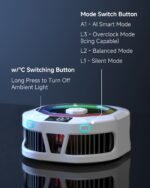 ZEAPON TH12 32W AI Magnetic Phone Cooler with Real-Time Display - Image 5