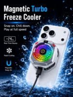 ZEAPON TH28 42W AI Magnetic Phone Cooler with Real-Time Display - Image 2