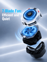 ZEAPON TH28 42W AI Magnetic Phone Cooler with Real-Time Display - Image 7