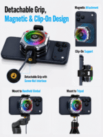 ZEAPON TH28 42W AI Magnetic Phone Cooler with Real-Time Display - Image 10